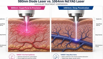 980nm Deuod Laser Vs 1064 Nd Yag